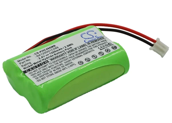 Philips SBC466, SBC-S477, SBC-S484, SBC-SC466, SBC-SC477 Series Replacement Battery 1200mAh - Image 6