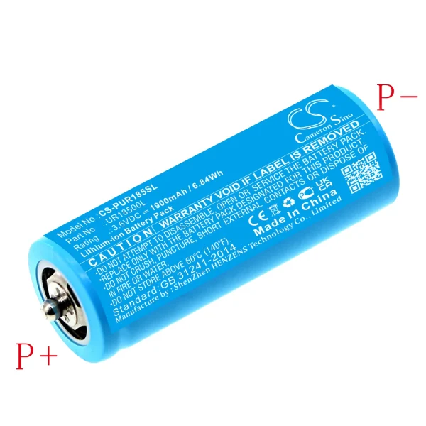 Braun 2011,2012, 5020s, 5030s Series Replacement Battery 1900mAh / 6.84Wh - Image 3