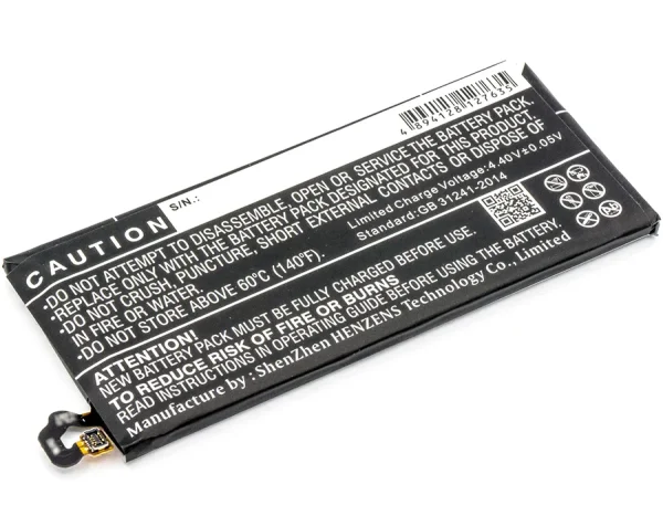 Samsung Galaxy A7 2017, Galaxy A7 2017 Duos TD-LTE, Galaxy J7 PRO, SM-A720F, SM-A720F/DS Series Replacement Battery 3600mAh / 13.86Wh - Image 6