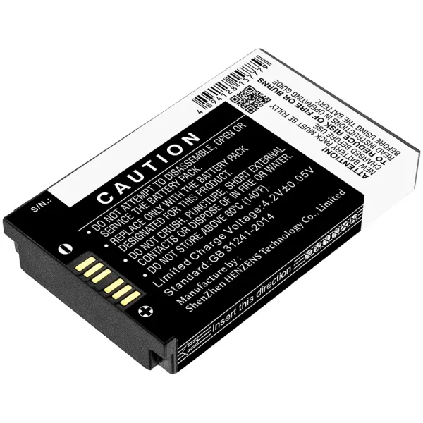 Newland MT60, MT60E, MT60H, MT6550, MT6550 Pro Series Replacement Battery 3800mAh / 14.06Wh - Image 4