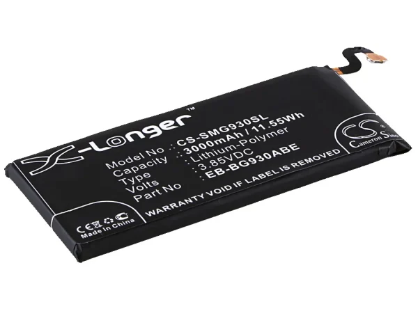 Samsung Galaxy S7, Galaxy S7 Duos, Galaxy S7 XLTE, Hero, SM-G9308 Series Replacement Battery 3000mAh / 11.55Wh - Image 4