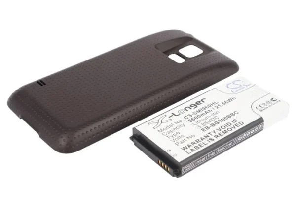 Samsung Galaxy S5, Galaxy S5 LTE, GT-I9600, GT-I9602, GT-I9700 Series Replacement Battery 5600mAh / 21.56Wh - Image 5