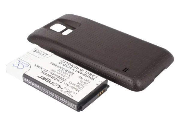 Samsung Galaxy S5, Galaxy S5 LTE, GT-I9600, GT-I9602, GT-I9700 Series Replacement Battery 5600mAh / 21.56Wh - Image 3