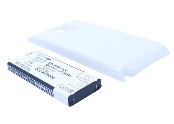 Samsung Galaxy Note 4 ( China Mobile ), SM-N9100, SM-N9106W, SM-N9109W, SM-N910F Series Replacement Battery 5600mAh / 21.56Wh - Image 4