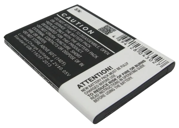 Samsung Ace, Cooper, Galaxy Ace, Galaxy Fit, Galaxy Gio Series Replacement Battery 1350mAh / 5.00Wh - Image 2