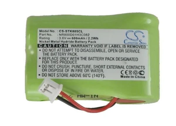 Sagem Alize B, Alize F, Alize R, Cyclade Series Replacement Battery 600mAh