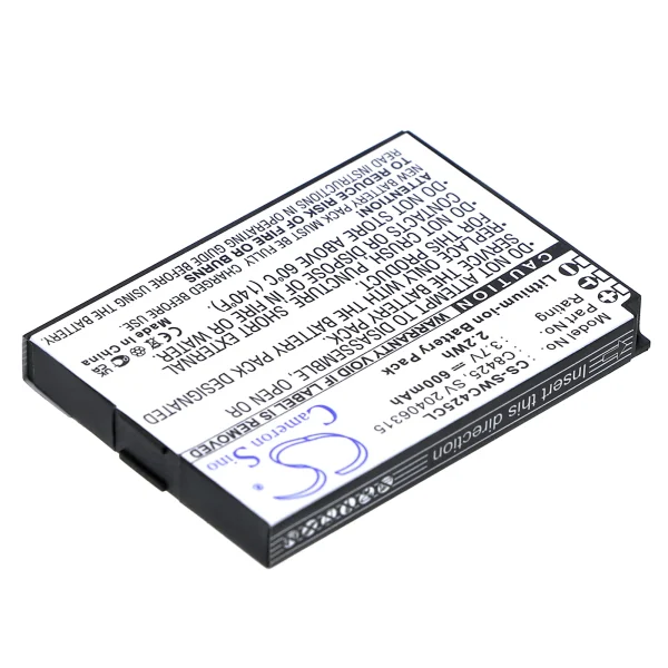 Swissvoice eSense, eSense Coloe E, SV 20406288 Series Replacement Battery 600mAh / 2.22Wh - Image 2