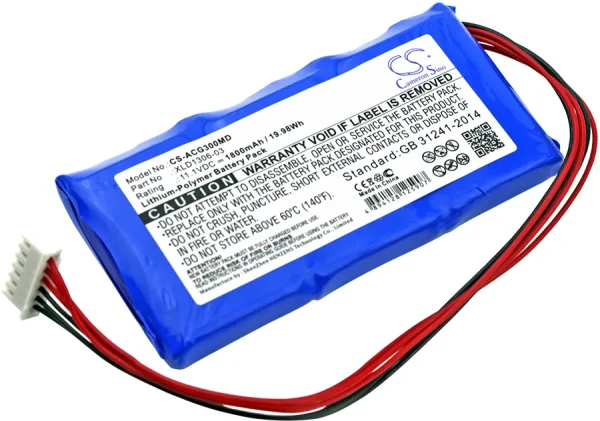 Aricon ECG-3B, ECG-3D Series Replacement Battery 1800mAh / 19.98Wh - Image 2