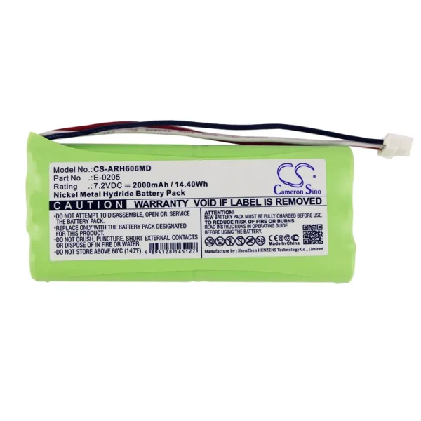 AARONIA AG Spectran HF-6060 V1, Spectran HF-6060 V4 Series Replacement Battery 2000mAh / 14.40Wh