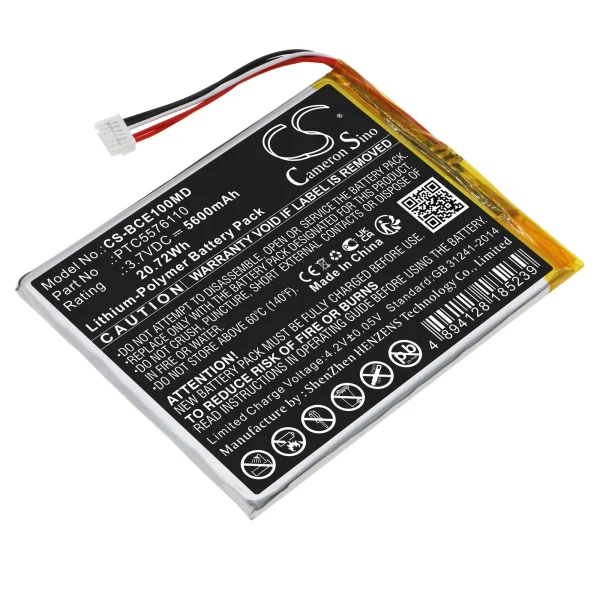 Biocare iE10 Series Replacement Battery 5600mAh / 20.72Wh - Image 3