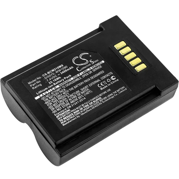 BCI SpectrO2 10, SpectrO2 20, SpectrO2 30, SpectrO2 Pulse Oximeters Series Replacement Battery 3400mAh / 25.16Wh - Image 2