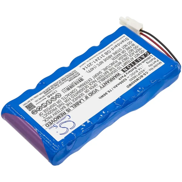 Biocare PM900, PM900 Patient Monitor, PM900S, PM900S Patient Monitor Series Replacement Battery 5200mAh / 76.96Wh - Image 4