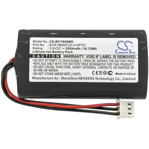 Bionet Oximete OXY9 Wave Series Replacement Battery 5200mAh / 18.72Wh