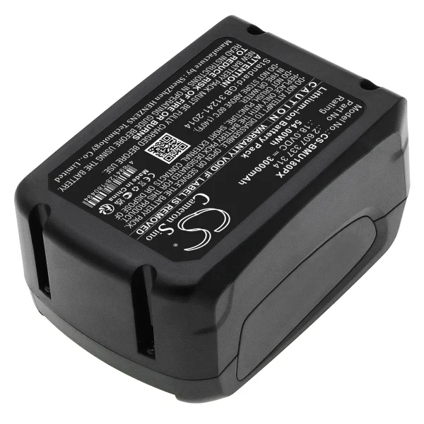 Bosch AdvancedCut 18, AdvancedGlue 18V, AdvancedMulti 18, AdvancedOrbit 18, AdvancedShear 18V-10 Series Replacement Battery 3000mAh / 54.00Wh - Image 3