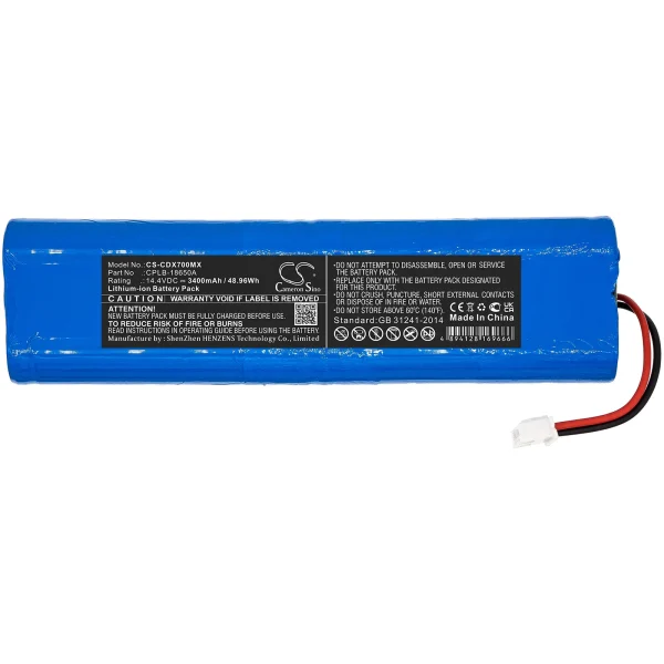 Creative Deluxe 100, Deluxe 70, DELUXE-70, Series Replacement Battery 3400mAh / 48.96Wh