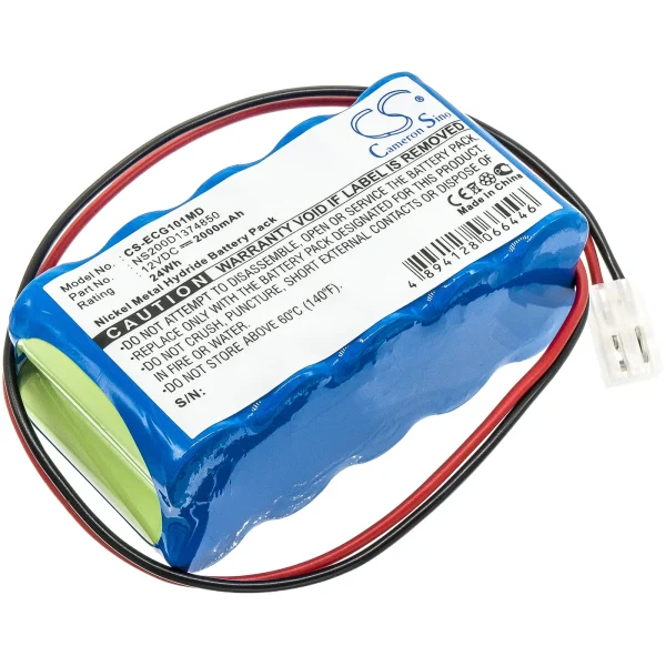 Biocare ECG-101 Series Replacement Battery 2000mAh/24.0Wh - Image 2