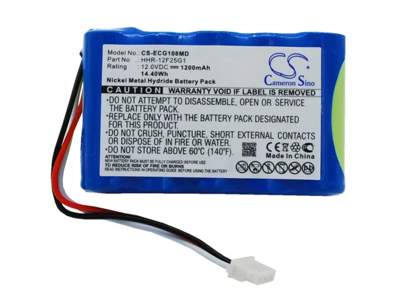 Kenz Cardico ECG-108, ECG-110 Series Replacement Battery 1200mAh / 14.40Wh