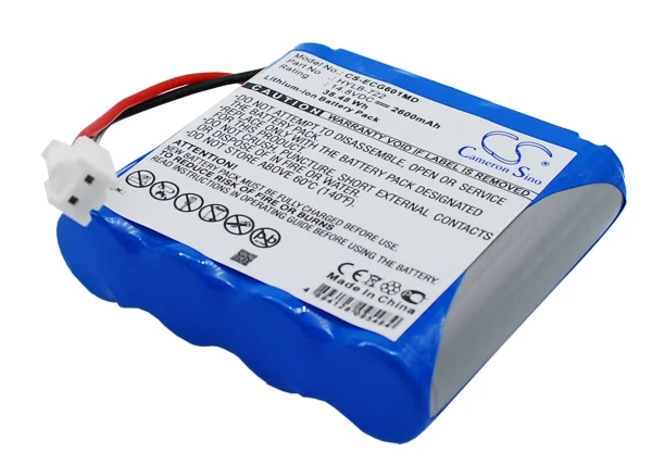 Biocare ECG-6010, ECG-6020, iE6, Series Replacement Battery 2600mAh / 38.48Wh - Image 5