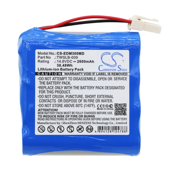 EDAN M3 Series Replacement Battery 2600mAh / 38.48Wh