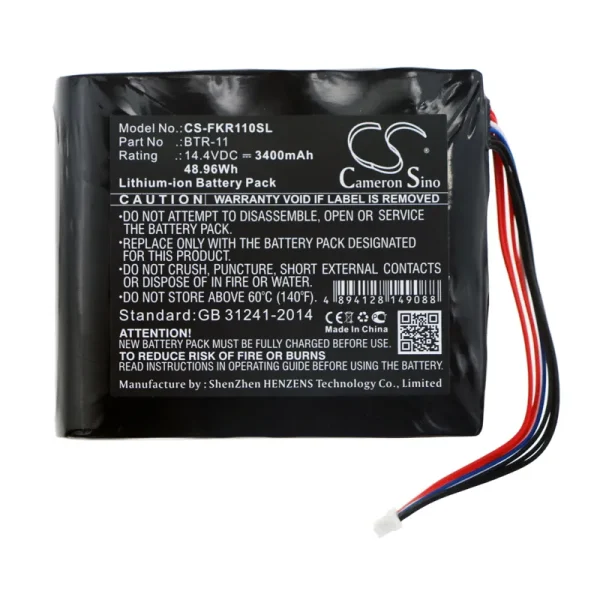 Fujikura FSM-21S, FSM-22S, FSM-27S, FSM-28S Series Replacement Battery 3400mAh / 48.96Wh