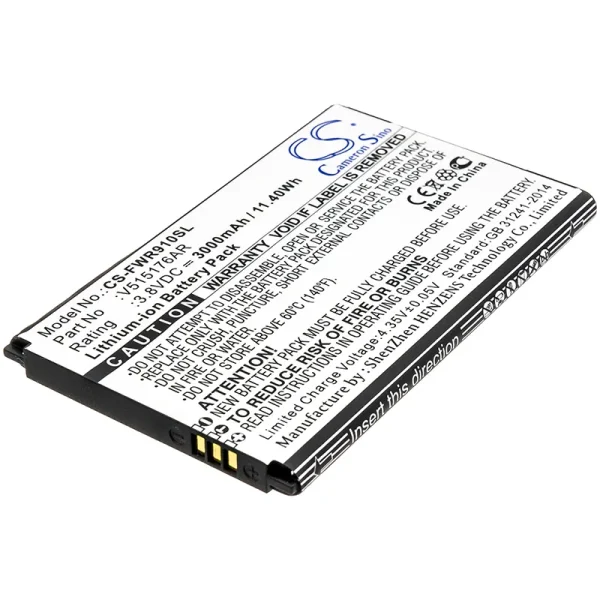 Franklin Wireless R910 Series Replacement Battery 3000mAh / 11.40Wh - Image 3