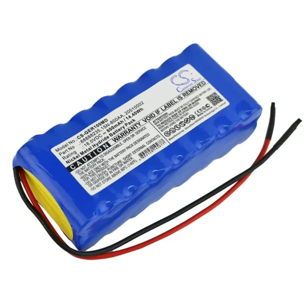 GE Responder 1000, Responder 1100, SCP 840, SCP 912 Series Replacement Battery 800mAh / 14.40Wh - Image 3