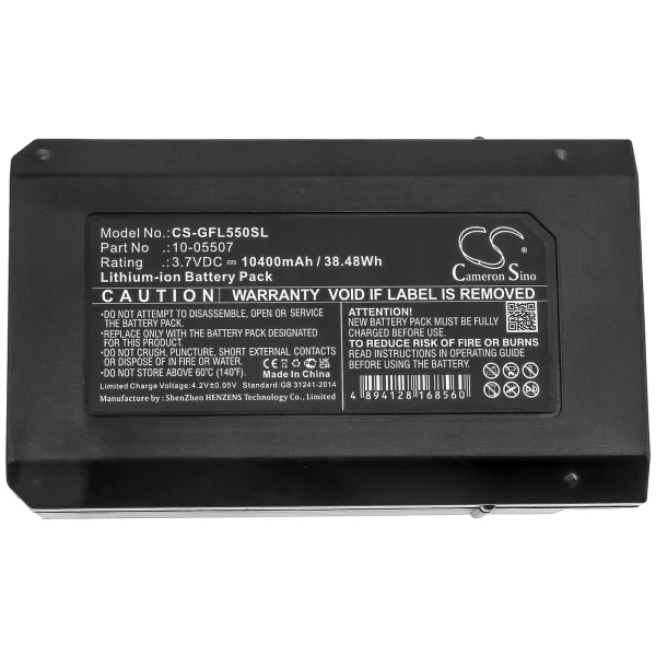 Geo-Fennel FL 500, FL 550, FLG 500, Rotationslaser FL 500, Rotationslaser FL 550 Series Replacement Battery 10400mAh / 38.48Wh