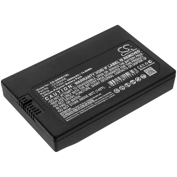 GE DPI 612 Flex, Druck DPI 611, Druck DPI 612 Series Replacement Battery 4000mAh / 14.80Wh - Image 3