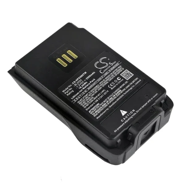 Hytera PD402, PD412, PD500 UL913, PD502, PD502i-UL Series Replacement Battery 2500mAh / 18.00Wh - Image 4