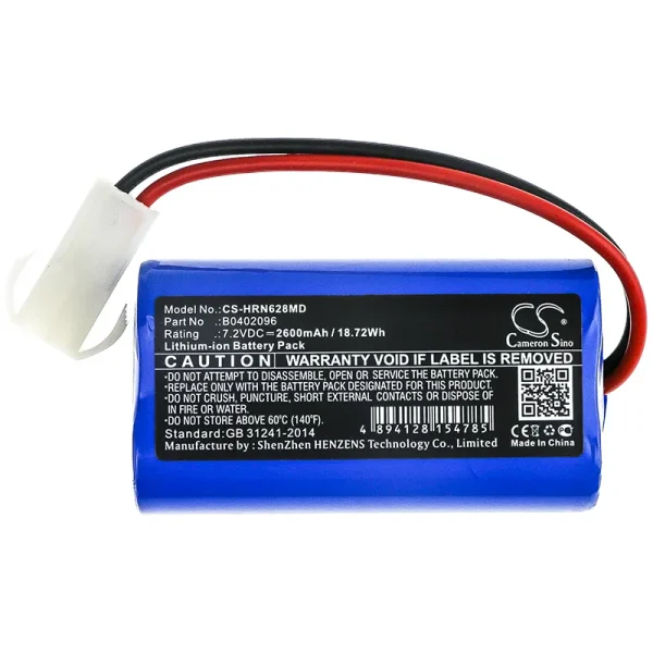 Horron ORON628G, ORON-628G Series Replacement Battery 2600mAh / 18.72Wh