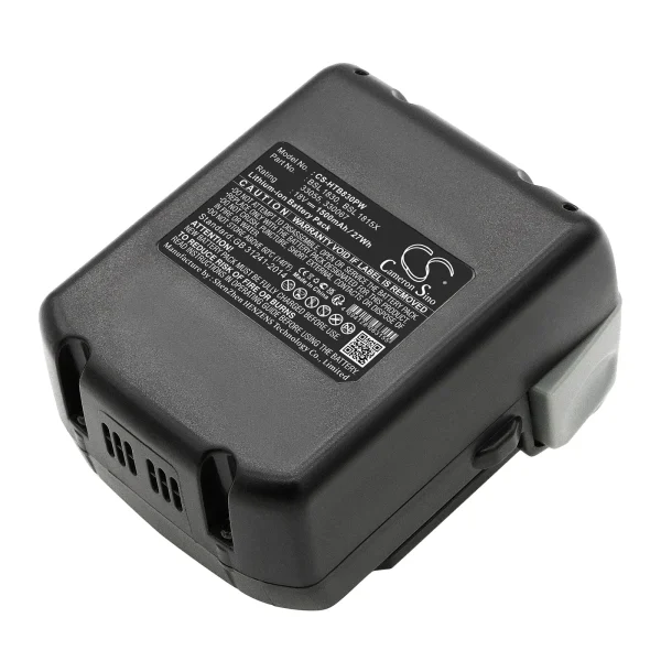 Hitachi C 18DSL, C 18DSL2, C18DSLP4, CJ 18DSL Series Replacement Battery 1500mAh - Image 5