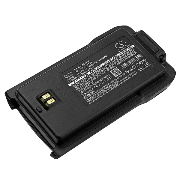 HYT TC-446S, TC-500S, TC-518, TC-518U, TC-518V Series Replacement Battery 1800mAh / 13.32Wh - Image 5