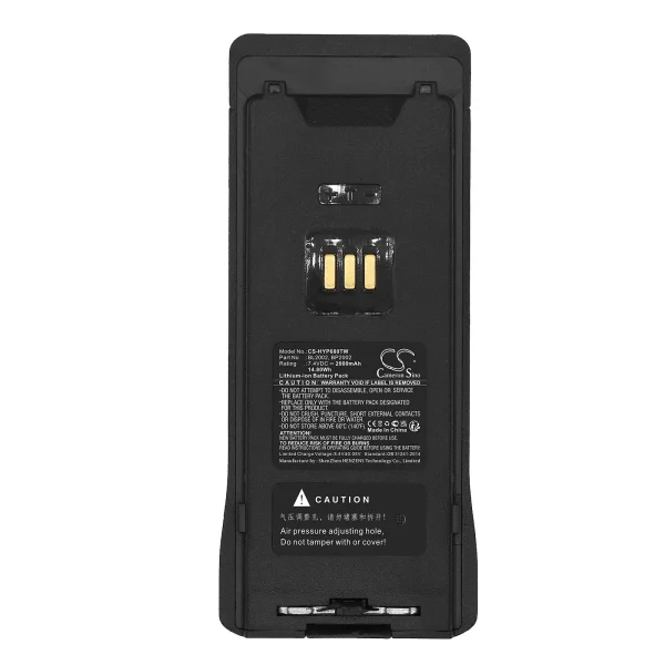 Hytera HP600, HP602, HP605, HP680, HP682 Series Replacement Battery 2000mAh / 14.80Wh