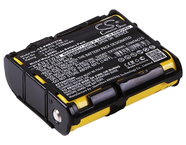 KENWOOD TK-3130, TK-3131 Series Replacement Battery 1100mAh / 3.96Wh - Image 5