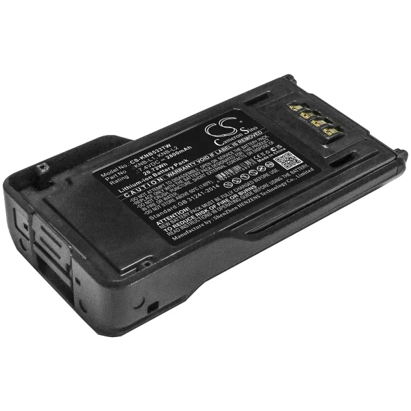 KENWOOD NX-5000, NX-5200, NX-5300, NX-5400, P25 Series Replacement Battery 2800mAh / 20.72Wh - Image 5