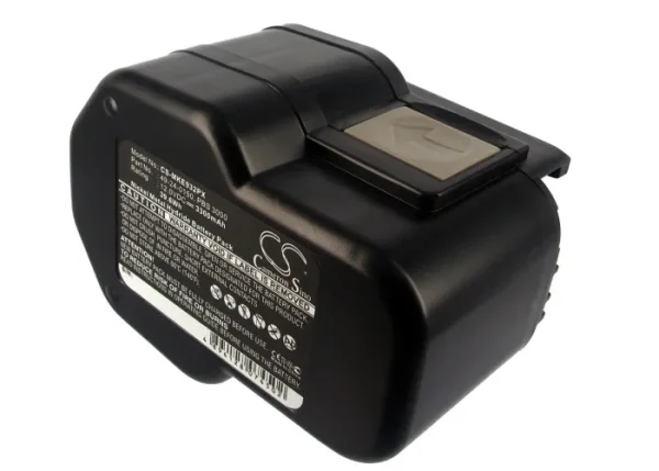 Milwaukee 0502-23, 0502-25, 0502-52, 12V Power-Plus Series Replacement Battery 3300mAh/39.6Wh - Image 5