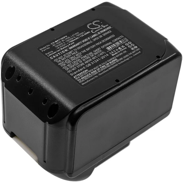 Makita BBO140, BBO180, BBO180Z, BCF050 Series Replacement Battery 7500mAh / 135.00Wh