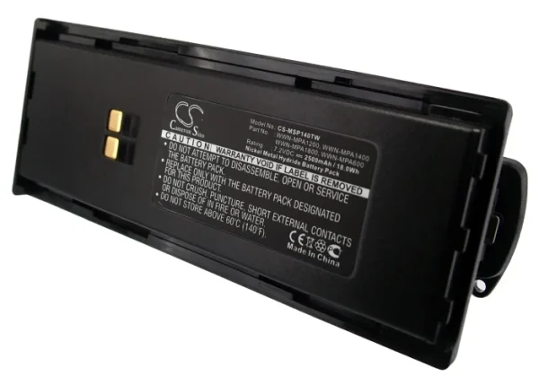 Maxon SL55, SP130, SP130U, SP140, SP140U Series Replacement Battery 2500mAh/18.0Wh - Image 5