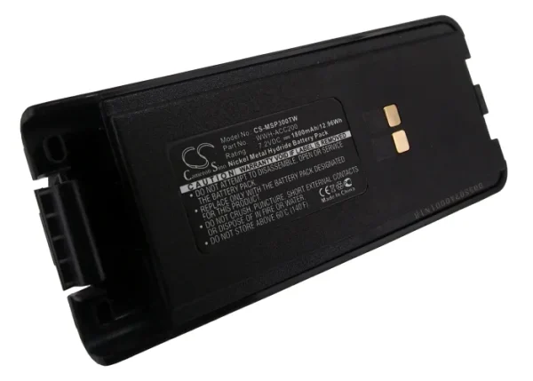 Maxon SP300, SP310, SP320, SP330, SP340 Series Replacement Battery 1800mAh/12.96Wh - Image 4