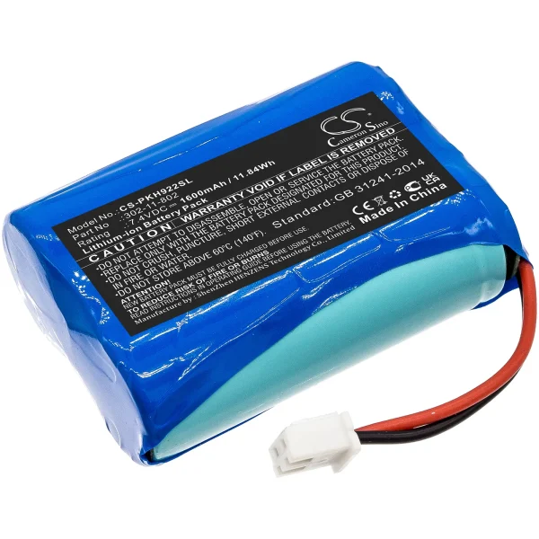 Peaktech DVB-C, DVB-C/S/T, DVB-S, DVB-S2, DVB-T Series Replacement Battery 1600mAh / 11.84Wh - Image 4