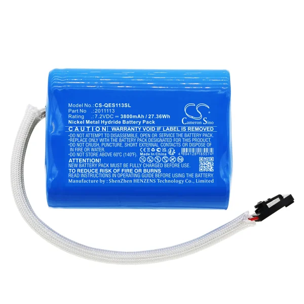 QED Environmental Systems Series Replacement Battery 3800mAh / 27.36Wh