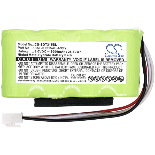 Shimpo DT-315A, DT-315A Stroboscope Series Replacement Battery 3000mAh / 28.80Wh