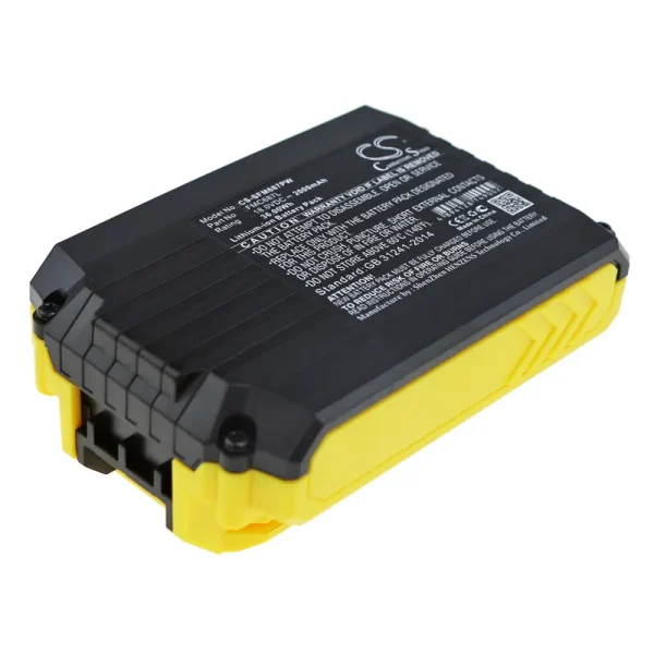 Stanley FMC625D2, FMC645D2, FMC675B, FMC675B-XE Series Replacement Battery 2000mAh / 36.00Wh