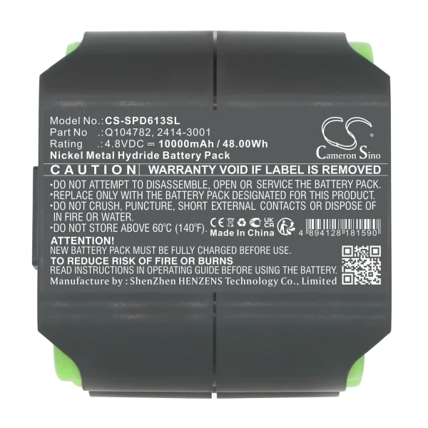 Spectra Precision DG613, DG613G, DG813, GL612, GL622 Series Replacement Battery 10000mAh / 48.00Wh