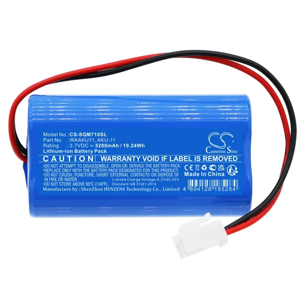 SONEL PQM-700, PQM-702, PQM-703, PQM-710, PQM-711 Series Replacement Battery 5200mAh / 19.24Wh