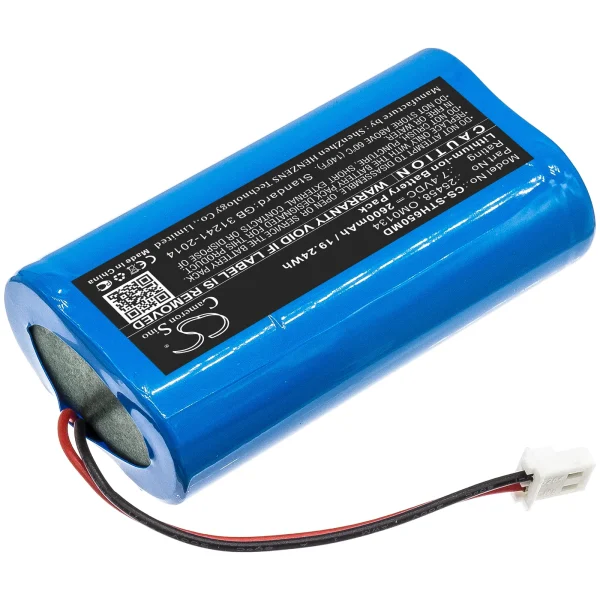 SurgiTel Eclipse EHL65, EHL-65, Odyssey Analog, Series Replacement Battery 2600mAh / 19.24Wh - Image 4