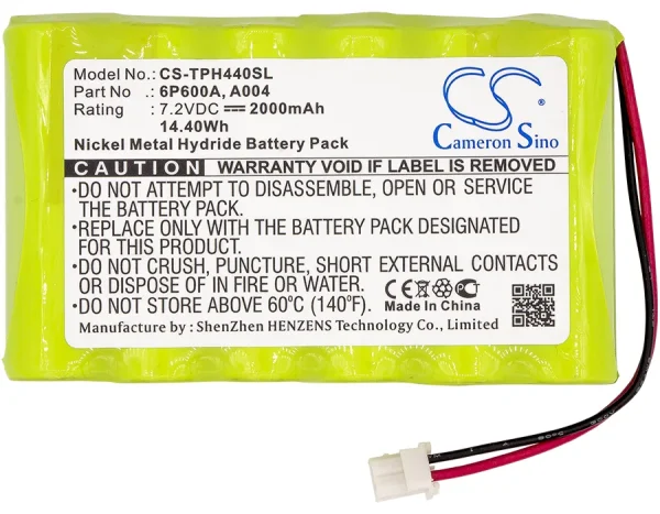 TPI 440, 440 1MHz Single Channel Oscill Series Replacement Battery 2000mAh / 14.40Wh