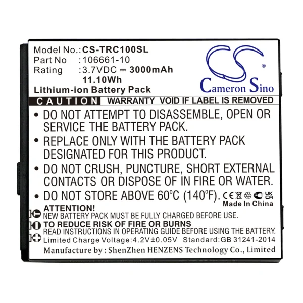 Trimble Mapper 50, TDC100 Series Replacement Battery 3000mAh / 11.10Wh