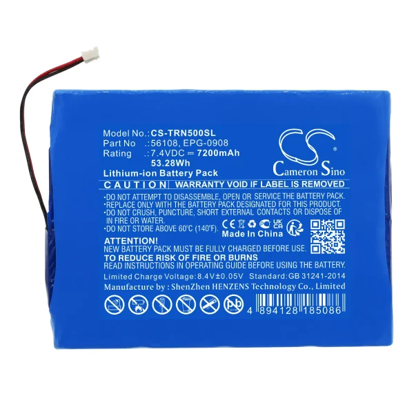 Trimble 67668-20, GPS Net R5, GPS Net R9 Series Replacement Battery 7200mAh / 53.28Wh