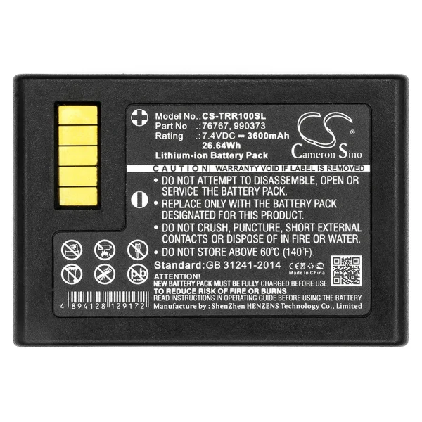 Trimble R10, R10 GNSS, V10 Series Replacement Battery 3600mAh / 26.64Wh